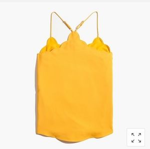 Scalloped cami top
